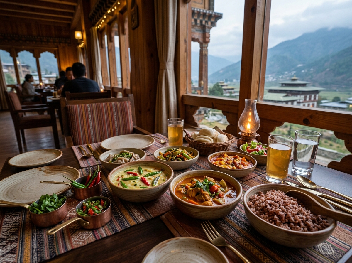 Zeebar Resort Dining & Bhutanese Curry